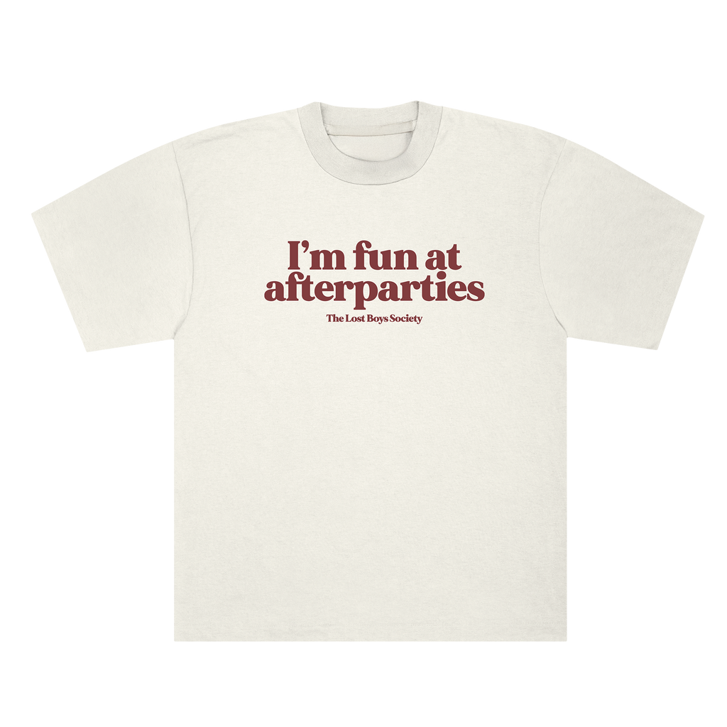"Afterparties" Tee Off-white