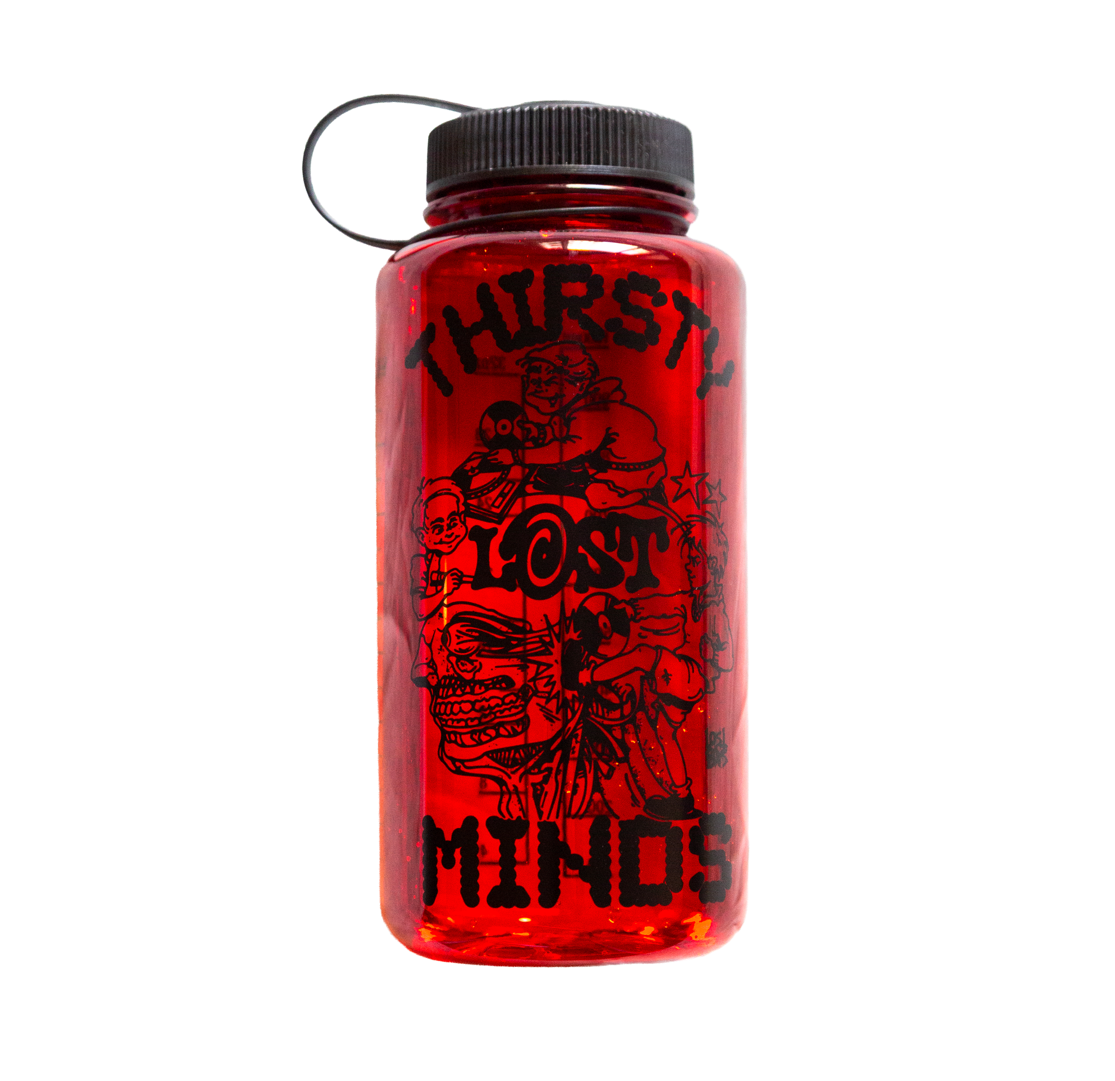 Thirsty Minds Hard Flask