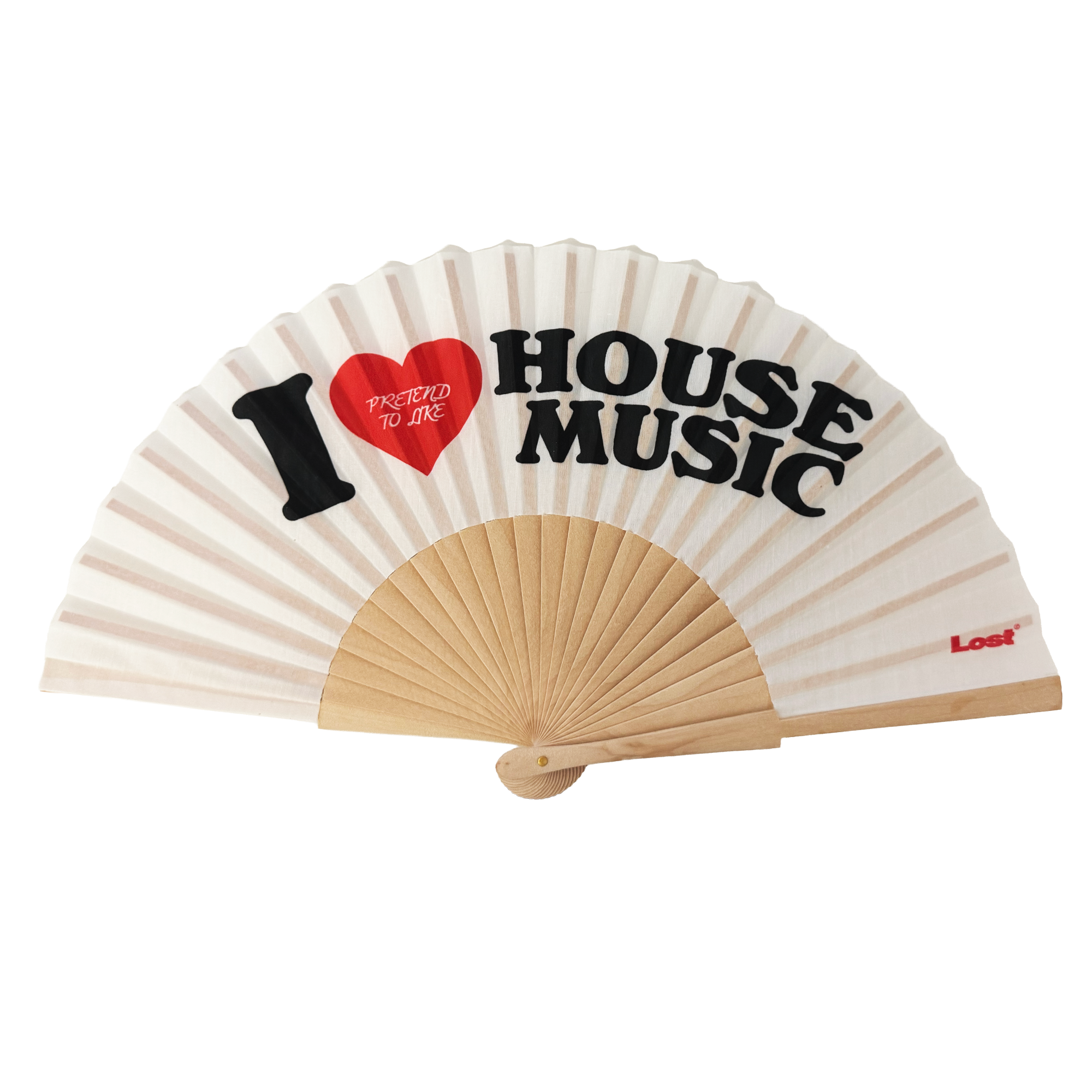 I Love House Fan